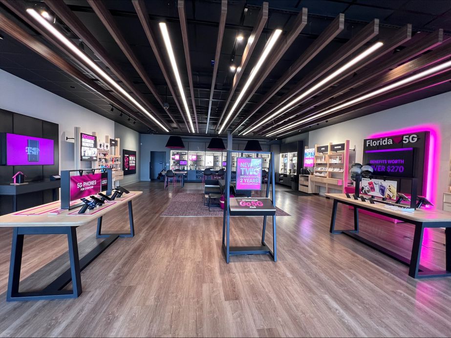 Interior photo of T-Mobile Store at Gall Blvd & Medical Center Ave, Zephyrhills, FL