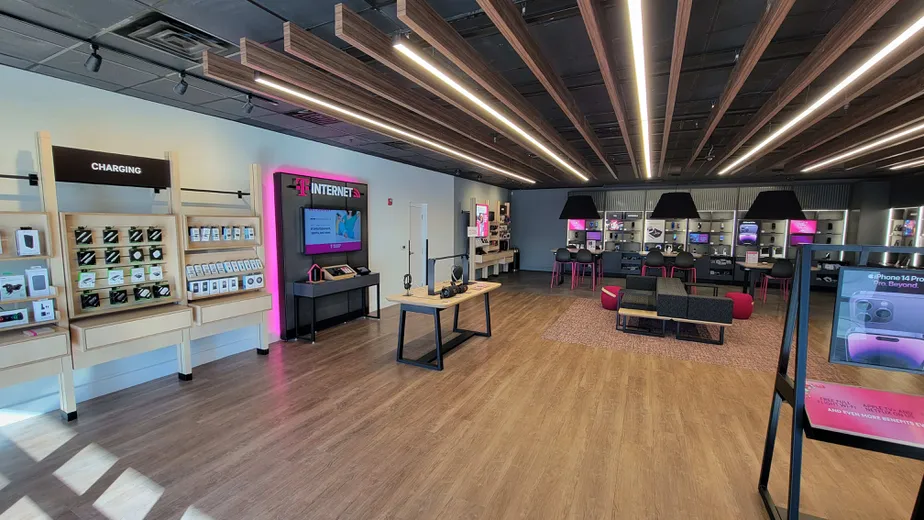 Interior photo of T-Mobile Store at S Mkt St & E Williams Field Rd, Gilbert, AZ