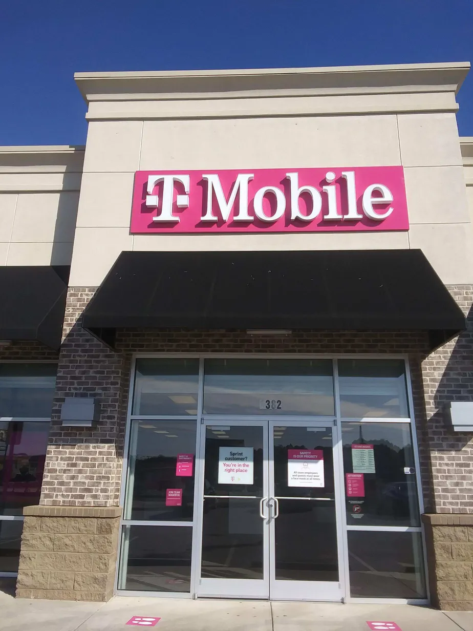 Exterior photo of T-Mobile store at S Park St & S Hwy 27, Carrollton, GA