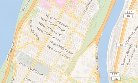 map of 2035 Amsterdam Ave. New York, NY 10032