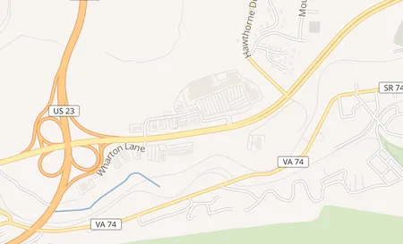 map of 640 Highway 58 East Norton, VA 24273