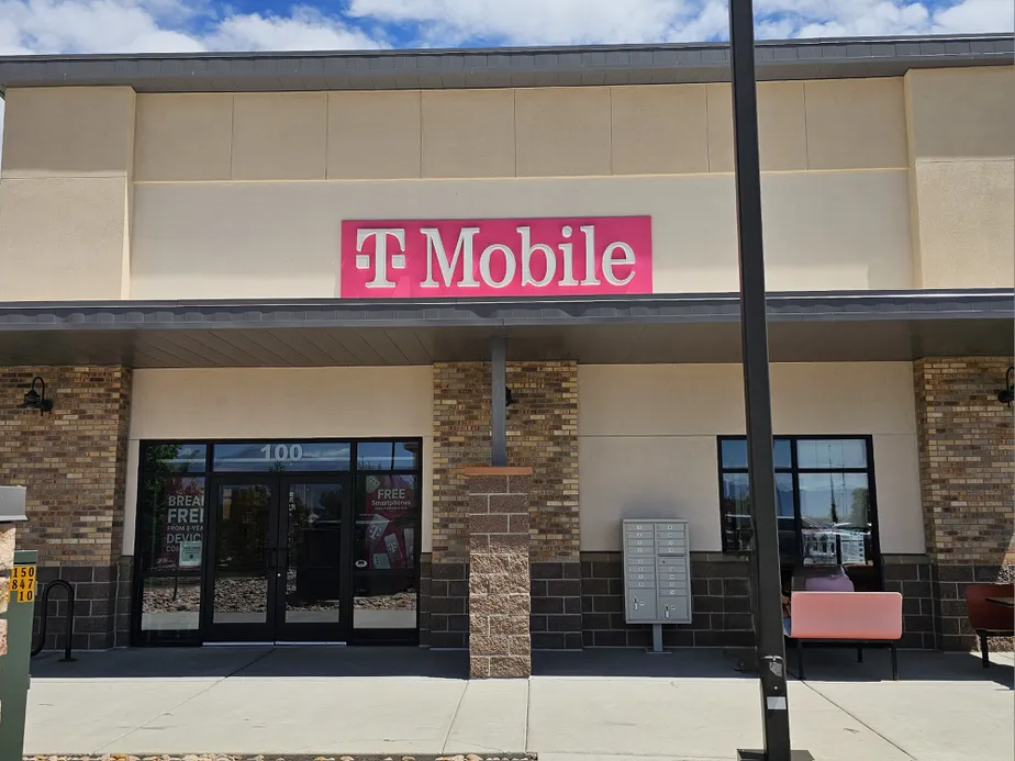 Exterior photo of T-Mobile Store at Prominent Pt & N Powers Blvd, Colorado Springs, CO
