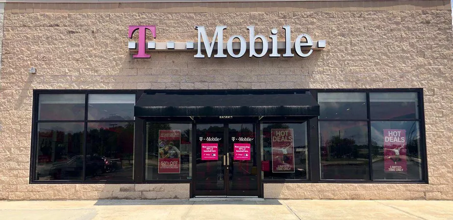  Exterior photo of T-Mobile store at S Main St & Lauchwood Dr, Laurinburg, NC 