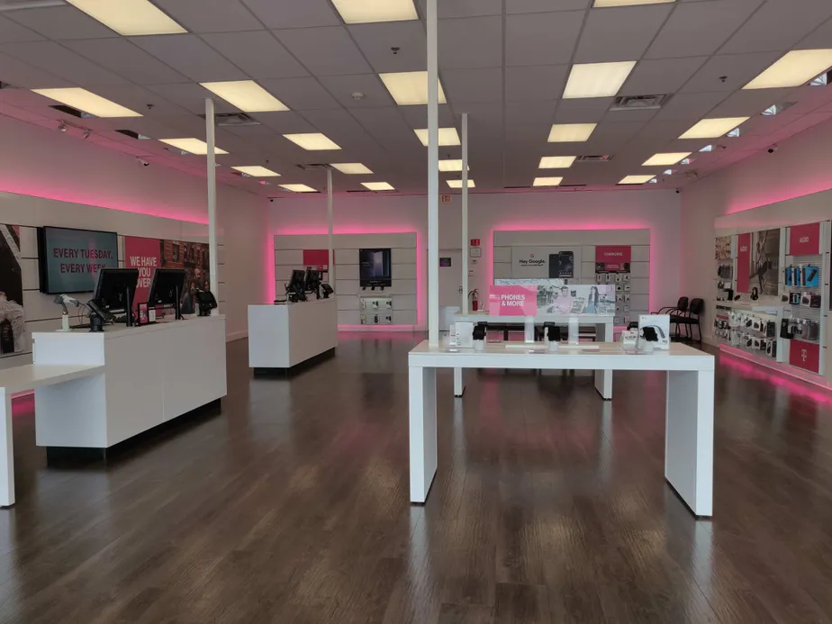 Interior photo of T-Mobile Store at Pocono Commons Dr & N 9th St, Stroudsburg, PA
