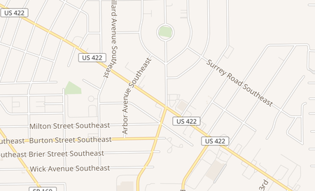 map of 2815 Youngstown Road 2-B Warren, OH 44484