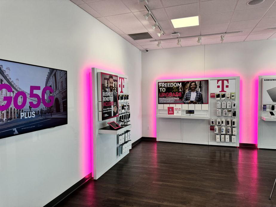 Interior photo of T-Mobile Store at Vine St & 45th St, Hays, KS