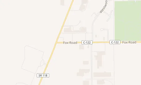 map of 811 Fox Rd Van Wert, OH 45891