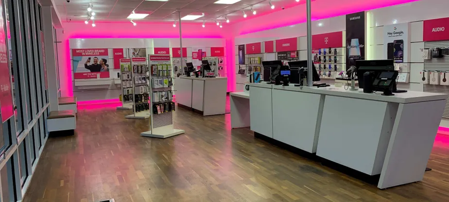 Interior photo of T-Mobile Store at University Boulevard & Terry Road, Jacksonville, FL