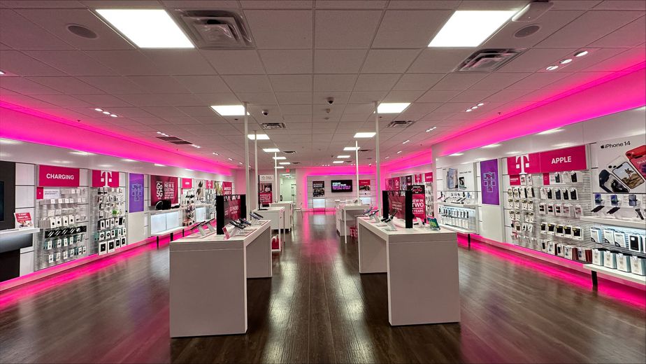  Interior photo of T-Mobile Store at State Hwy 121 & Wiltshire Blvd, The Colony, TX 