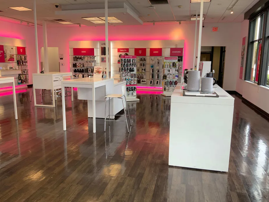 Interior photo of T-Mobile Store at Carson & Cherry, Long Beach, CA