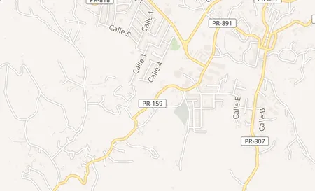 map of Edif La Cobacha Sector Mabillas Carr 159 km 16.0 Corozal, PR 00783