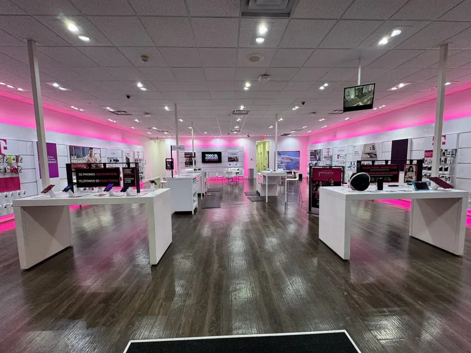  Interior photo of T-Mobile Store at Lombardy & Webb Chapel, Dallas, TX 