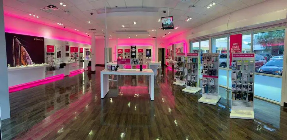 Interior photo of T-Mobile Store at N. Federal Hwy & Cypress Creek Rd, Fort Lauderdale, FL