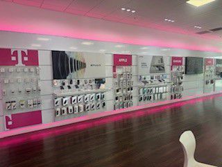 Interior photo of T-Mobile Store at Hunters Village Plaza, Tampa, FL