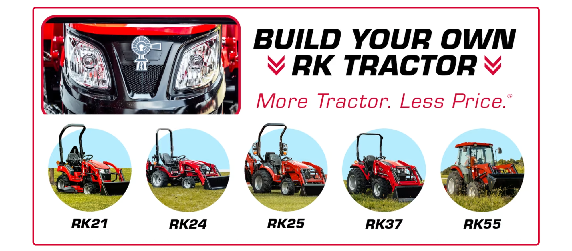 Build your own RK Tractor banner
