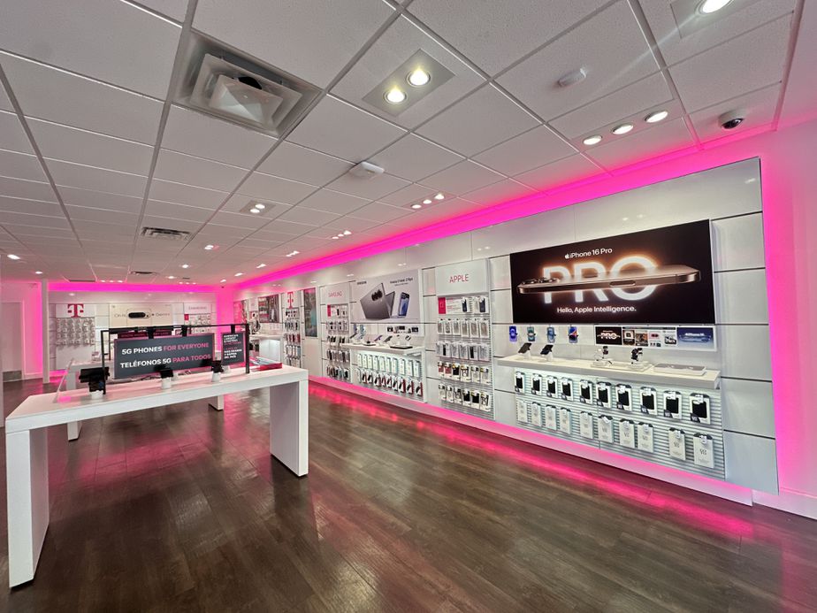 Interior photo of T-Mobile Store at Harding Ave & 94th St, Surfside, FL