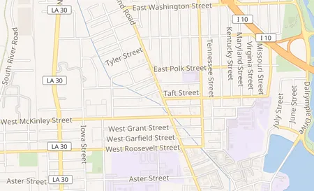 map of 2352 Highland Rd. C Baton Rouge, LA 70802