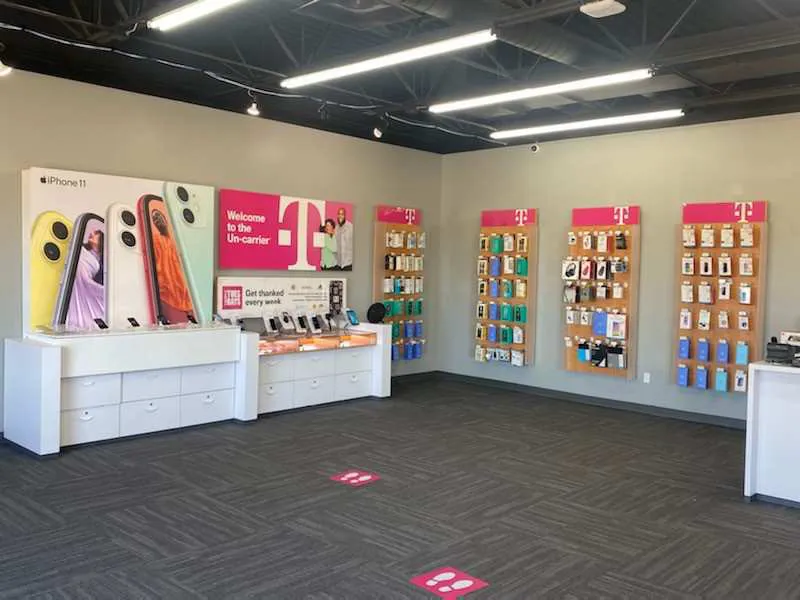 Interior photo of T-Mobile Store at N Ridge Rd E & Dickenson Rd, Ashtabula, OH