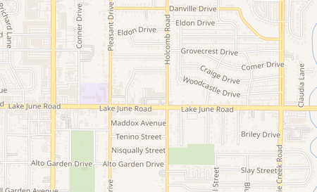 map of 8433 Lake June Rd Ste A Dallas, TX 75217