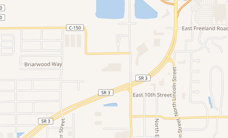 map of 1807 N Broadway St Greensburg, IN 47240