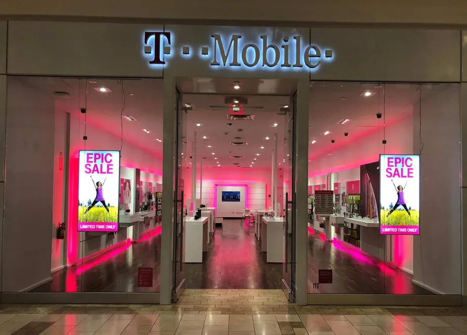 Exterior photo of T-Mobile store at North County 3, Escondido, CA