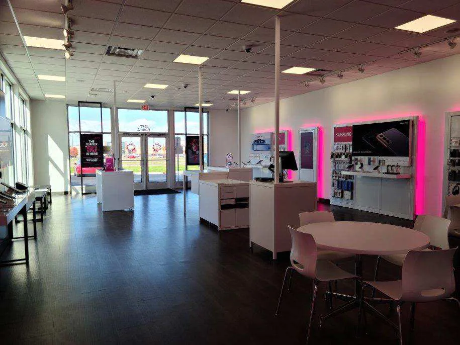 Interior photo of T-Mobile Store at Main & Mckinney, Carbondale, IL
