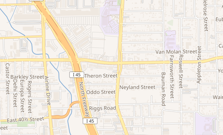 map of 86A East Crosstimbers St Houston, TX 77022