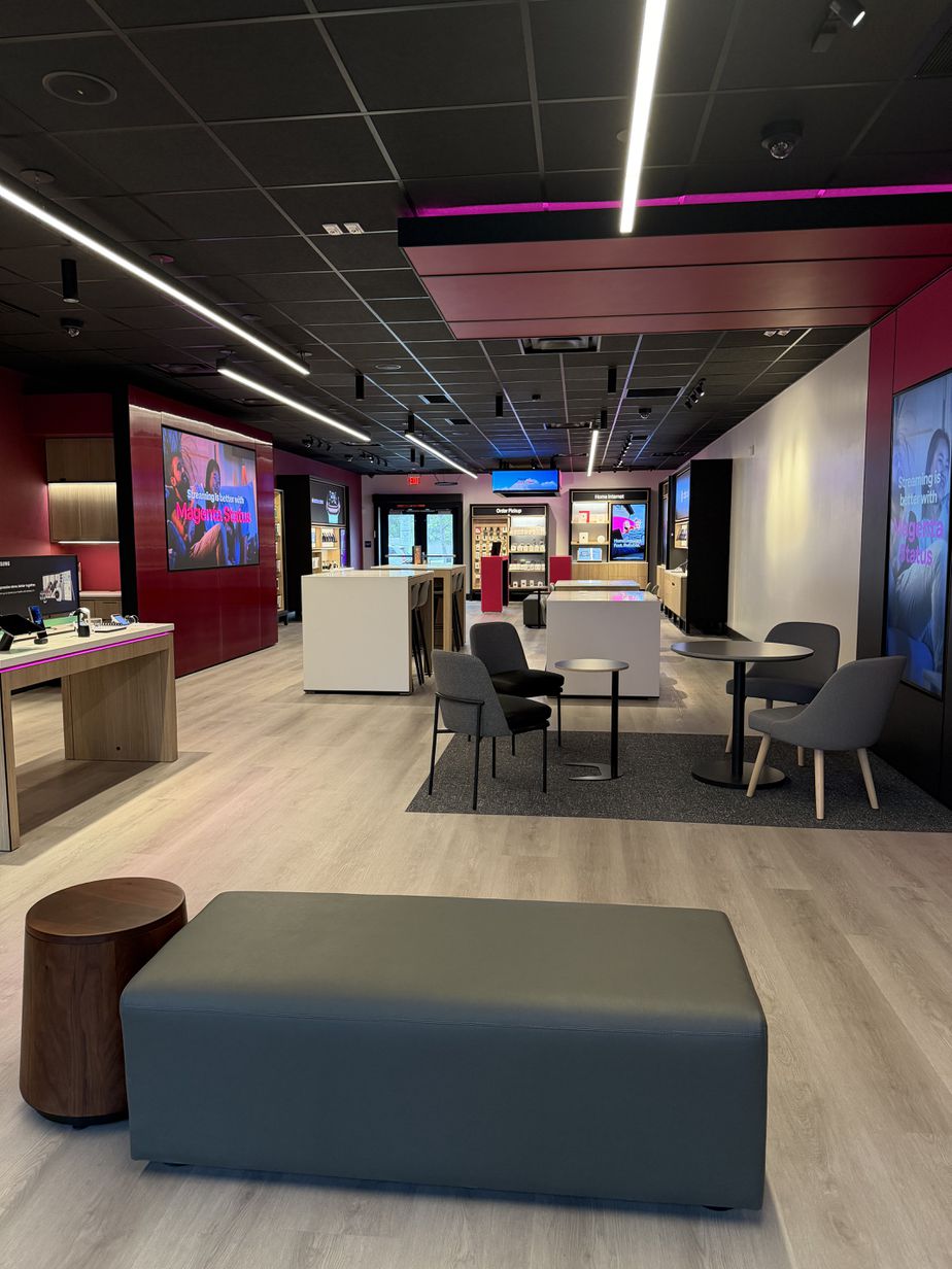  Interior photo of T-Mobile Store at E 17th & Irvine, Costa Mesa, CA 