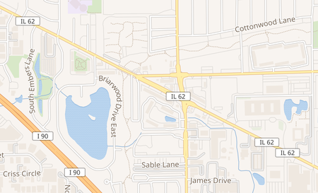 map of 1751 W. Algonquin Rd Mt. Prospect, IL 60056