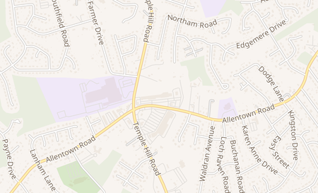 map of 7067 Allentown Rd Temple Hills, MD 20748
