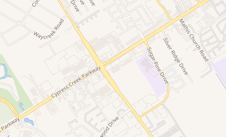 map of 2215 Cypress Creek Pkwy Houston, TX 77090