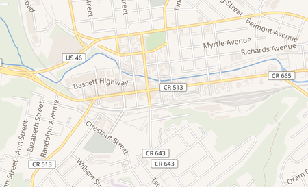 map of 4 West Blackwell Street Dover, NJ 07801