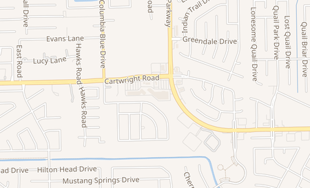 map of 1615 Cartwright Road 30 Missouri City, TX 77489