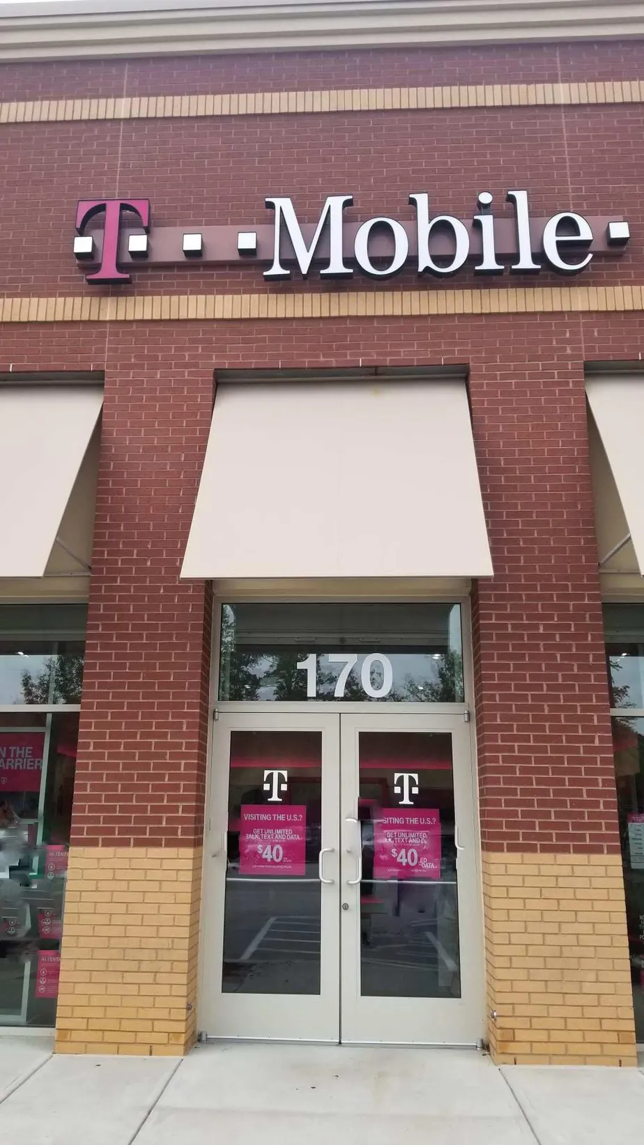 Exterior photo of T-Mobile store at Hwy 70 & Cabela Dr, Garner, NC