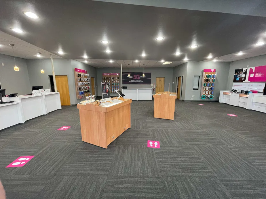 Interior photo of T-Mobile Store at Gateway Dr & Glenbrooke Dr, Eau Claire, WI