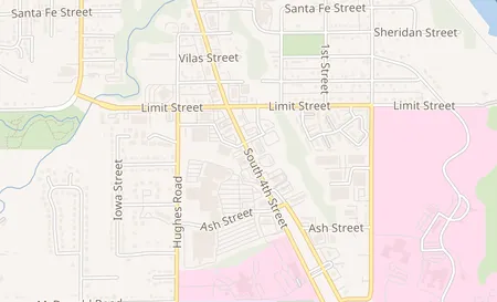 map of 3007 4th Street Leavenworth, KS 66048