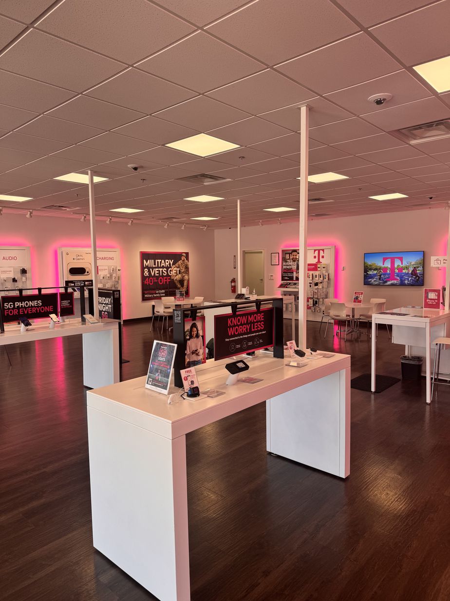 Interior photo of T-Mobile Store at Covington Commons, Covington, TN