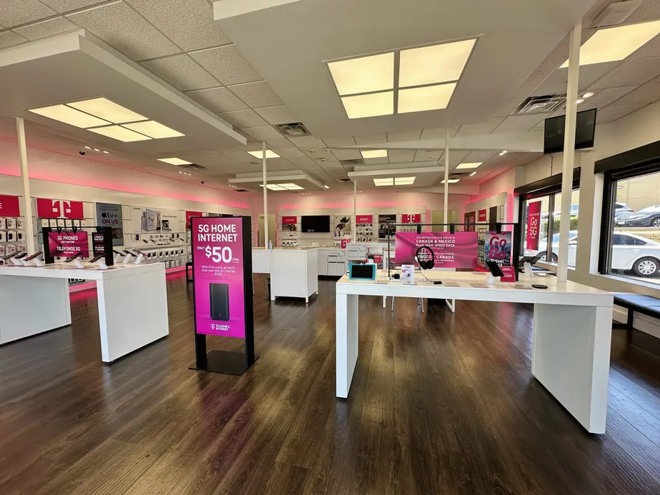 Interior photo of T-Mobile Store at 6th & Smith, Corona, CA