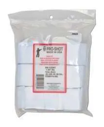 Pro-Shot Square Cleaning Patch .38 Caliber 500Ct 13/4-500 - Pro-Shot