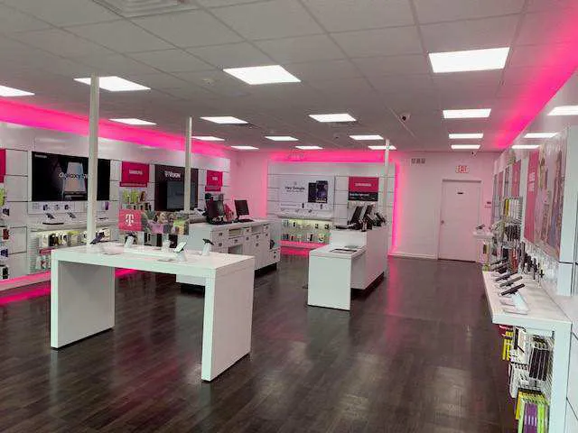 Interior photo of T-Mobile Store at E Central Ave & N William St, Pearl River, NY