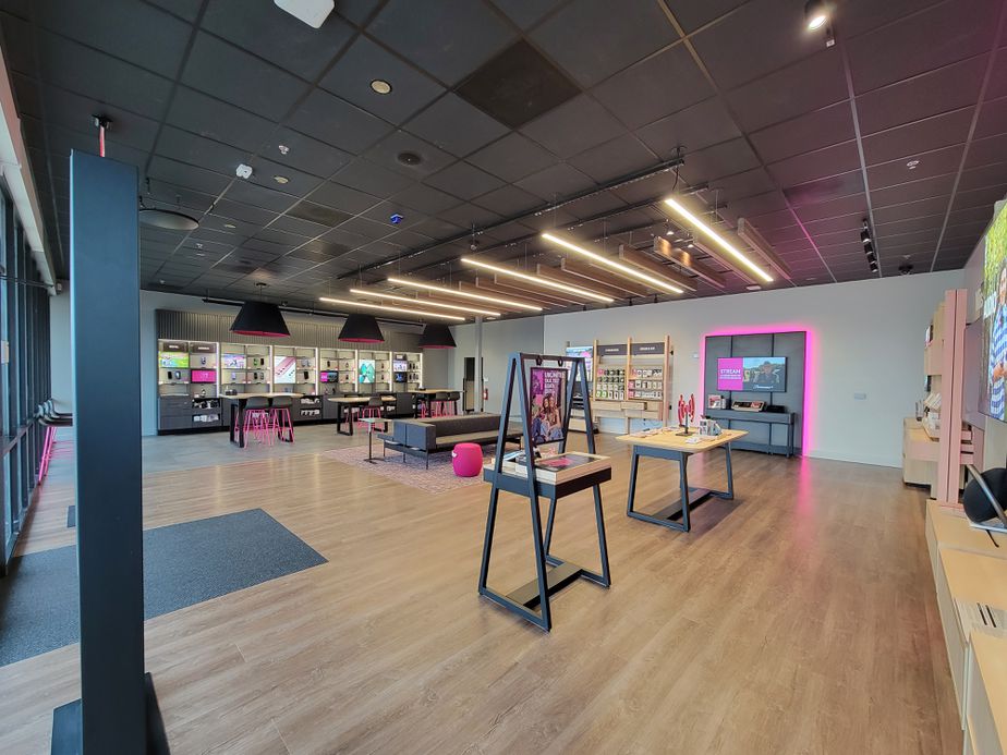 Interior photo of T-Mobile Store at Cave Springs Center, Saint Peters, MO
