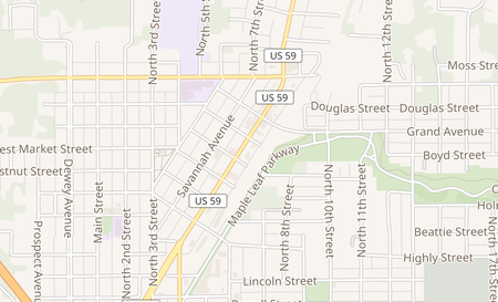 map of 1915 St Joseph Ave Saint Joseph, MO 64505