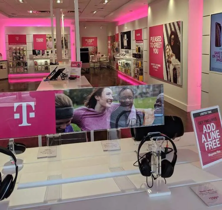 Interior photo of T-Mobile Store at Harvard Square, Cambridge, MA