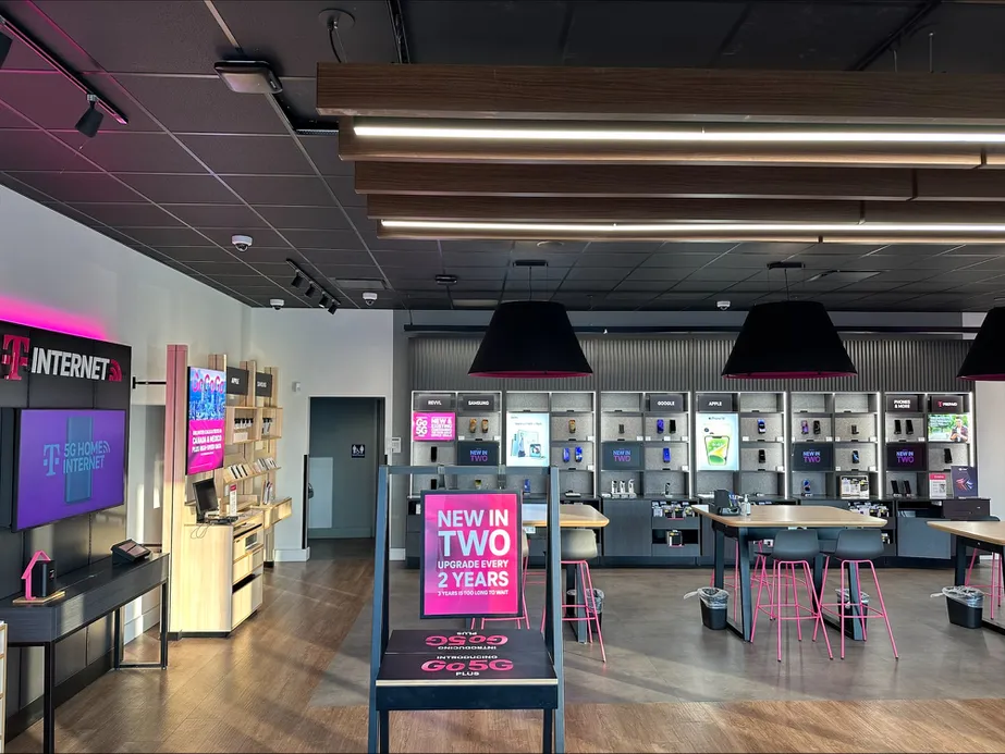 Interior photo of T-Mobile Store at Mill Run Square, Hilliard, OH
