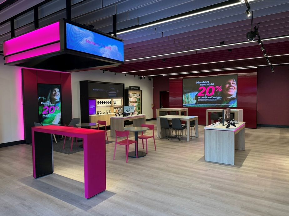  Interior photo of T-Mobile Store at Durango & 215, Las Vegas, NV 