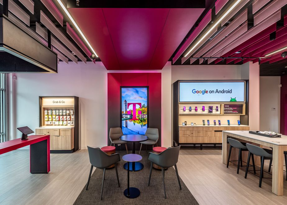 Interior photo of T-Mobile Store at 192nd & SR 410, Bonney Lake, WA