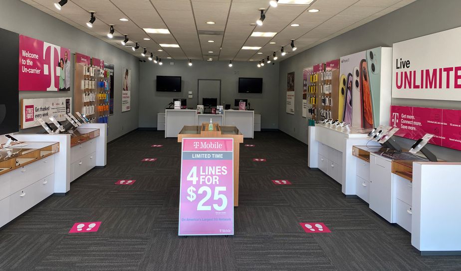 Interior photo of T-Mobile Store at Commercial St & Neef, Salem, OR