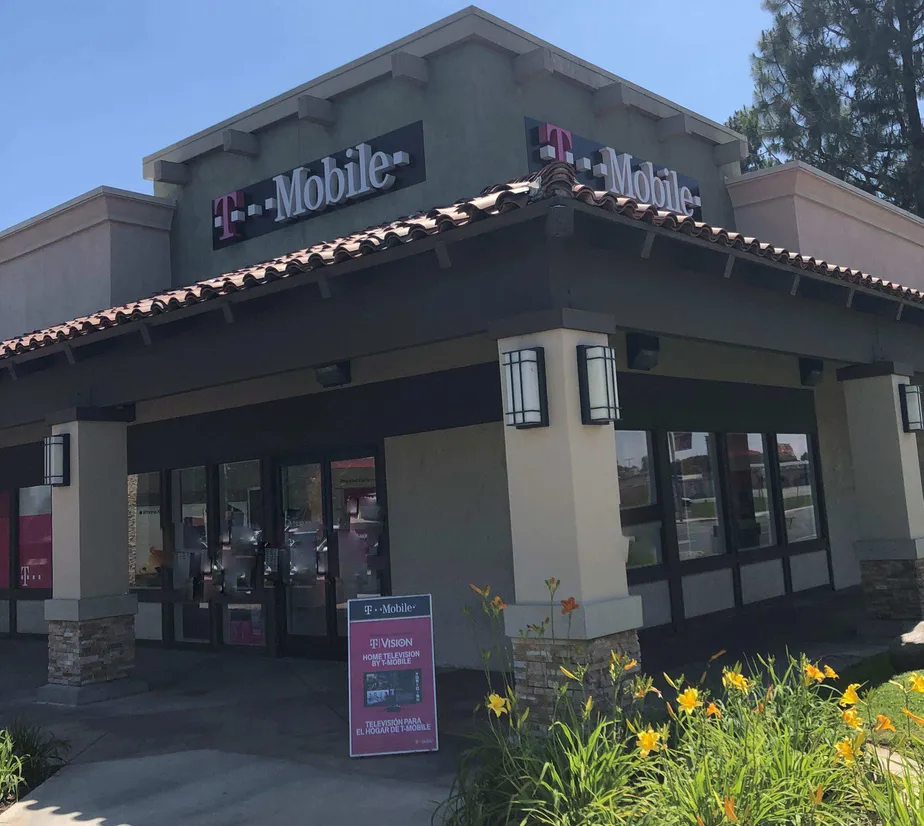 Exterior photo of T-Mobile store at Central & Philadelphia, Chino, CA