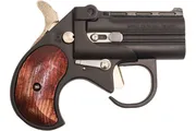 Cobra Big Bore .38 Special Derringer BBG38BR, Black/Rosewood Grips 2rd 2.75" | BBG38BR