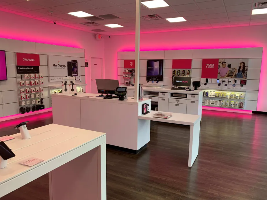 Interior photo of T-Mobile Store at Main & Gould, Owosso, MI